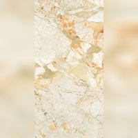 Carreaux de porcelaine vitrifiée modernes et exquis, polis brillants, antidérapants, résistants à l'usure et aux acides, 600x1200mm, pour centres commerciaux (type brique réfractaire)