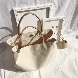 2025 Casual <b>Tote</b> Messenger Shoulder <b>Bag</b> Large Capacity Fashion Cotton Canvas Custom Pattern Handled <b>Fabric</b> <b>Bag</b> 53 - Product Image 3