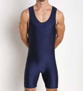 Combinaisons de lutte personnalisées de haute qualité en polyester/ Conception OEM Sublimée Combinaison de lutte esthétique pour hommes 100% polyester - Product Image 4