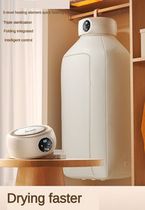 Compact Electric Clothes Dryer Portable Hot Air Aerator with Laundry Hanger <b>for</b> Small Spaces - Product Image 2