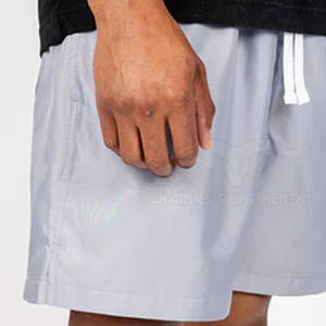 Gran oferta, nuevos pantalones cortos de Fitness de calle a la moda para hombre, diseño personalizado, tela de algodón antiarrugas, entrenamiento medio sólido transpirable - Product Image 6