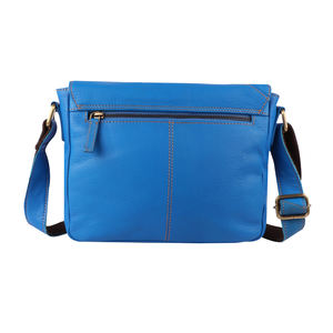 Bolso de pecho cruzado de un solo hombro para hombre Real, nuevo diseño de cuero, paquete de pecho portátil, bolsos de eslinga, precio de la India - Product Image 6