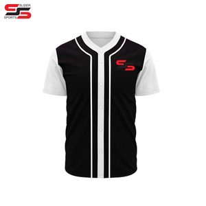 ชุดเครื่องแบบ OEM สำหรับผู้ชายเสื้อซอฟต์บอลผ้าเจอร์ซีย์ไล่ระดับสีสำหรับใส่เล่นเบสบอลขายส่ง - Product Image 4