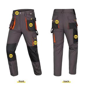 Ropa de trabajo de soldadura a prueba de calor para hombre de vaca Real taller pantalones de soldadura de alta calidad traje protector de piel de vaca resistente al calor y al fuego - Product Image 4
