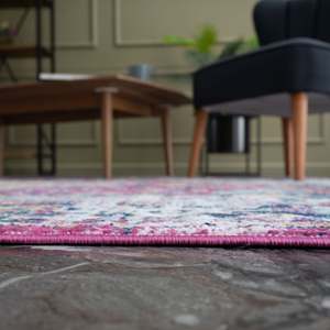 Tapis en polypropylène fait main vintage Marrakech de Netline Home, tapis épais à poils longs pour salon et chambre à coucher - Product Image 6