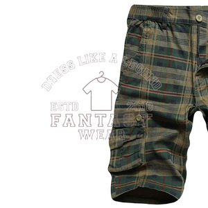 FANTASY WEAR OEM 2026 Nueva Tendencia Pantalones Cortos Cargo Casuales de Camuflaje con Estampado de Camuflaje, con Diseño y Logotipo Personalizados - Product Image 3