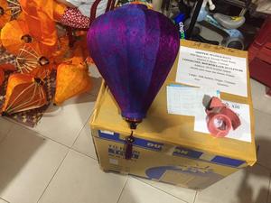 High Quality Foldable Vietnamese Silk <b>Lanterns</b> Perfect for Any Occasion - Product Image 3