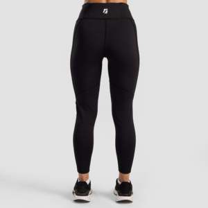 Leggings Deportivos Negros de Cintura Alta, Transpirables, con Logotipo Personalizado, de Spandex/Nylon, para Yoga y Fitness, Tallas Grandes, Estilo Deportivo, con Malla - Product Image 3
