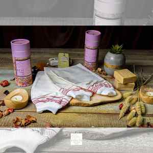 Guantes de baño de viscosa al por mayor para exfoliación de hammam textura elástica y suave uso cómodo para fregar la ducha - Product Image 4