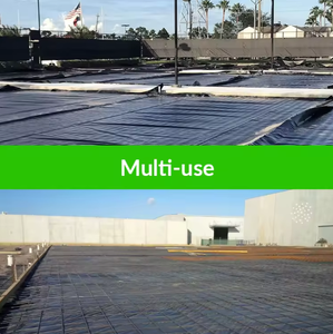 Film plastique de construction transparent PE PP toutes couleurs, haute résistance, 10' x 100', 6 mil, rouleau de bâche polyéthylène - Product Image 3