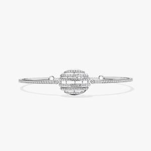 IGI Certificado de alta calidad Moissanite Tennis 925 Sterling White Gold 14K Pulsera Pulseras de tenis - Product Image 3