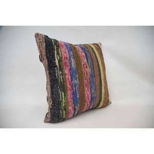 24x24 Inch Multicolor Bohemian Kantha <b>Patchwork</b> Wool Pillow Vintage Embroidered Floral Print Portable for <b>Bedding</b> or Sofa Use - Product Image 2