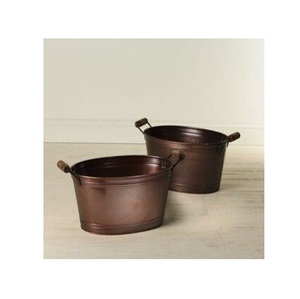 Seau à glace en cuivre pour le service de bar avec une esthétique vintage luxueuse et artisanal pour les occasions spéciales - Product Image 6