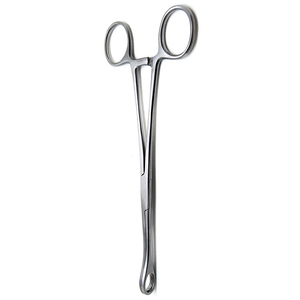 Fórceps de sujeción de esponja 10,5 Puntas rectas Fórceps de vendaje de esponja de excelente calidad Instrumentos quirúrgicos - Product Image 6