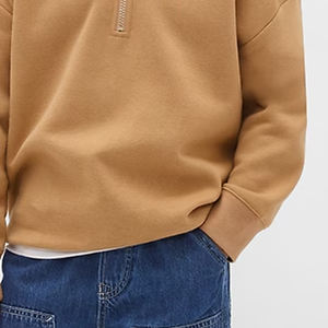 Sudadera para Niños a Precio Económico para Pedidos al por Mayor, Diseño de Alta Calidad con Mangas Completas, Diseño Informal con Cuello Camisero - Product Image 4