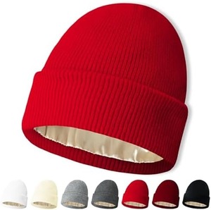 Bonnet en laine personnalisé chapeaux hiver bonnets en tricot OEM acrylique bonnet tricoté pour Street Wear Jacquard 100% laine - Product Image 2