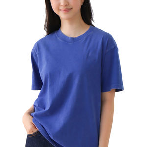 T-shirts à coupe ample pour femmes d'été des meilleurs fabricants Offre Spéciale en vrac de qualité mince et unie vierge personnalisable - Product Image 3