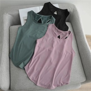 Tops de Yoga para mujer, camisetas deportivas de entrenamiento de gimnasio, camisetas de Yoga de secado rápido, Camiseta deportiva informal de manga corta para correr al aire libre - Product Image 2