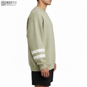 2025 Street Custom Oversized Blank Heavyweight Hoodie 100% Jersey de algodón Tallas grandes Sudaderas con capucha para hombres Sudaderas Sudadera de algodón - Product Image 1