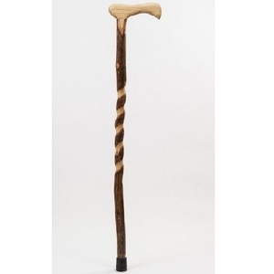 Bastón de madera marrón elegante bastón para hombres y mujeres, antiguo hecho a mano (diseño múltiple, ajustable) Mejor Precio artesanía natural - Product Image 5