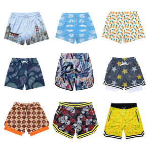 Oem personalizado Retro Streetwear 2 en 1 hombre malla equipo Jersey hombres Atlético Vintage malla baloncesto pantalones cortos con bolsillos DDP envío - Product Image 6