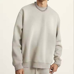 Stone Acid Washed French Terry 100% algodón bordado algodón personalizado algodón básico sudaderas con capucha para hombres personalizados - Product Image 5