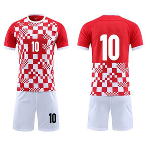 Ensembles de maillots de football personnalisés pour hommes, chemises d'entraînement de football par sublimation, vêtements de sport, uniforme d'équipe - Product Image 3