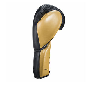 Gants de boxe professionnels en cuir poinçonnage gants de sparring équipement entraînement personnalisé gants de boxe en cuir de vachette - Product Image 3