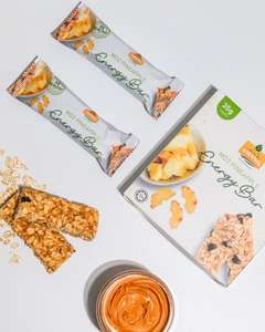 AMANIS MD2 Pineapple Energy Bar Sweet Semi-Soft Baked Fruit <b>Vegetable</b> Snack Nutritious Natural Ingredients Cool Dry Storage Box - Product Image 2