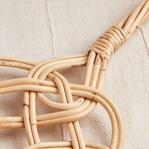 พรมหวายทำจากหวายธรรมชาติไม้ตีสำหรับทำความสะอาดพรมหวาย - Product Image 3