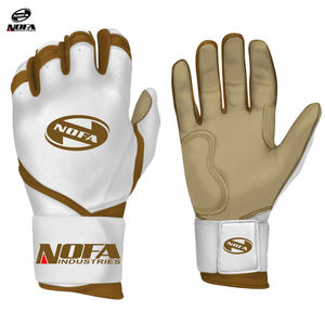 Gants de frappeur en cuir personnalisés de qualité supérieure pour jeunes et adultes Gants de softball avec logos personnalisés Gants OEM de conception supérieure - Product Image 4