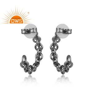 Dernière conception faite à la main Hoop boucle d'oreille bijoux personnalisés pour les femmes cadeau pour elle - Product Image 4