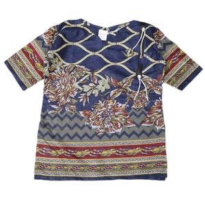 เสื้อเชส วาเลว์ เกิร์ลส์ ลายพิมพ์ลายสนามหญ้า สีกรมท่า ไซส์ 18 - Product Image 1