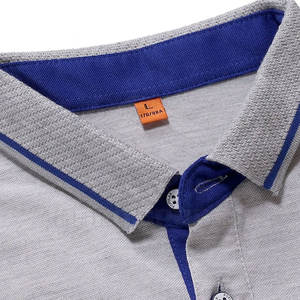 Camisa de Golf Personalizada de Alta Calidad para Hombre, Hecha en Pakistán, Tejido de Punto de Poliéster/Algodón, Transpirable, Diseño Sólido - Product Image 4