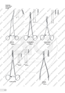 Acier inoxydable 14/16/18cm porte-aiguille chirurgical dentaire médical pince hémostatique pince droite/coude outil chirurgical - Product Image 6