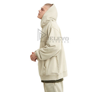 Sweat à capuche pour homme de qualité supérieure, 100% coton, taille plus, coupe classique, impression numérique, 2 pièces, tissu polaire - Product Image 2
