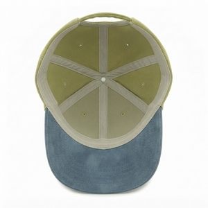 Gorra de Béisbol de Pana Verde Oliva, 6 Paneles, Unisex, Estilo Vintage, Logotipo Personalizado, Impresión en Relieve de Goma, Tela Común, Cuatro Estaciones - Product Image 5