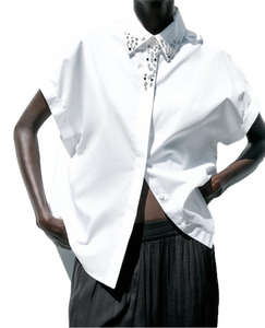 Exportateur indien Morden Chemise de base unisexe Tissu en coton doux ou respirant avec coupe confortable pour un style polyvalent en vente - Product Image 1