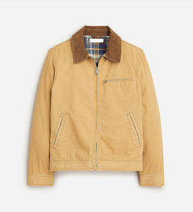 Chaqueta de trabajo de lona de alta calidad para hombre para primavera invierno nueva moda algodón poliéster tela ropa de calle bolsillo bordado - Product Image 2