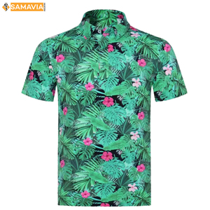 Camisa de Manga Corta para Hombre, Personalizada, Antiarrugas, con Bolsillo, 100% Algodón Jersey, Corte Regular, Cómoda, Duradera, Informal, OEM - Product Image 2