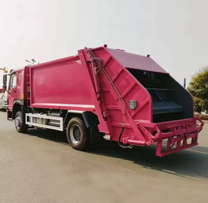 รถบรรทุกบดอัดขยะมือสอง พร้อมส่ง ขนาด 15 คิว รถบรรทุกขนส่งและบดอัดขยะสำหรับขาย - Product Image 3