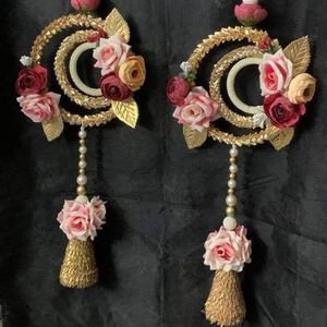 ที่แขวนผนังผ้าหลากสีทำด้วยมือสำหรับตกแต่งบ้านศิลปะการตกแต่งภายในที่ทันสมัยสำหรับงานแต่งงานงานเฉลิมฉลองวันเกิด - Product Image 1