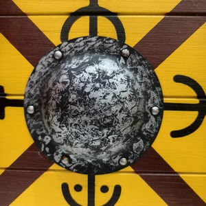 คอสเพลย์ไวกิ้งใช้งานได้เต็มรูปแบบพร้อมเกราะป้องกันทำด้วยมือพร้อมมีดด้ามไม้สำหรับชุดทหาร/นักรบ - Product Image 5