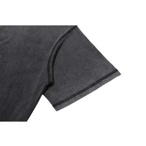 2025 nouveau design en gros impression blanc lavage à l'acide blanc t-shirt Style Vintage coton lourd surdimensionné hommes Vintage t-shirt - Product Image 5