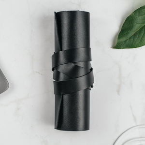 Étui organisateur de câbles en cuir véritable fait à la main, luxueux, imperméable et antichoc, pour un usage quotidien, étui pour câble USB, chargeur, pochette LCO-0017 - Product Image 6