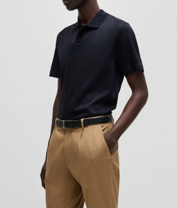 Nouveau design de polo à manches courtes pour hommes avec logo personnalisé Polo Le meilleur polo pour hommes à vendre - Product Image 3