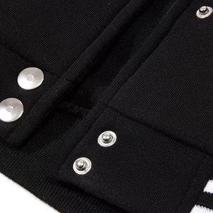Nouvelle arrivée, prix raisonnable, veste universitaire matelassée à capuche personnalisée avec broderie, streetwear de haute qualité, toile 100% coton - Product Image 6