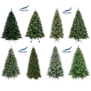 Árbol de Navidad Artificial Verde Clásico de Lujo, Árbol de Navidad Articulado de PVC y PE Completo, 150, 180, 210, 240, 270, 300 cm - Product Image 4