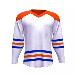 Camiseta de hockey sobre hielo de manga larga de estilo diferente Jersey de hockey sobre hielo de buena calidad a la venta Jersey de mejor Material - Product Image 1