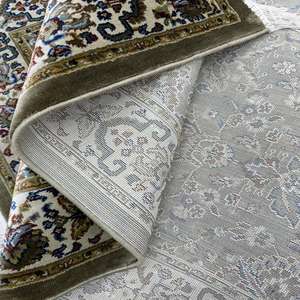 Tapis persans modernes à poils longs, faits à la main, en laine et coton, de haute qualité, antidérapants, lavables, à motifs floraux, pour salon - Product Image 4